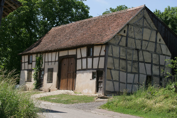 Maison à pans de bois à Belles Forêts - J-C_ KANNY